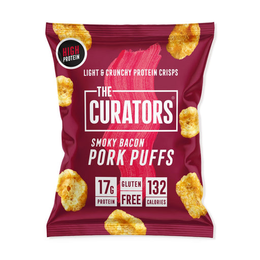 The Curators Smoky Bacon Pork Puffs 25g