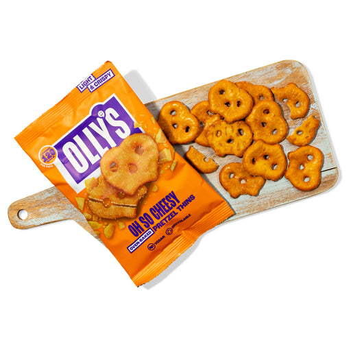 Olly's Pretzel Thins Vegan Cheese 35g