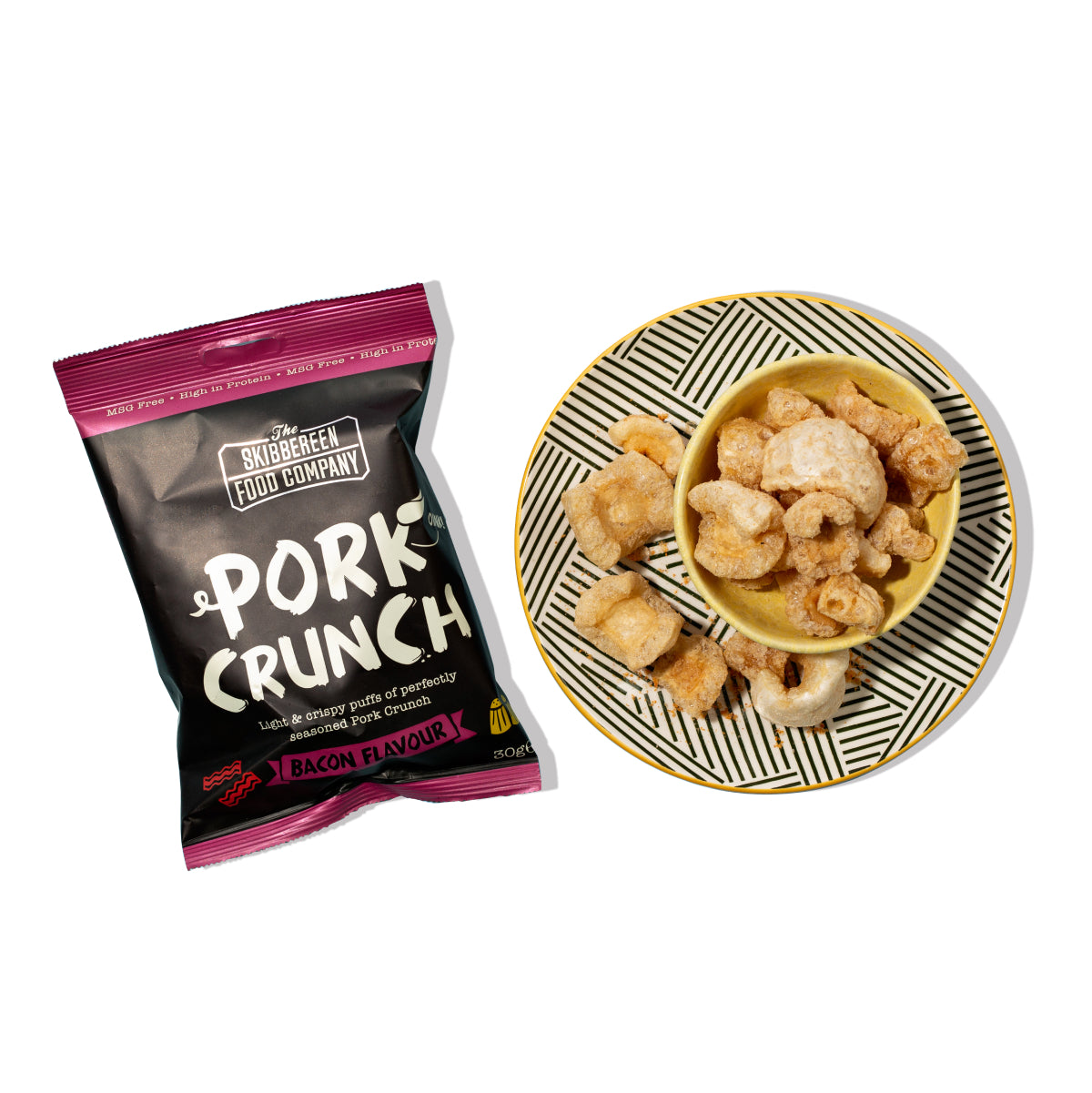 Pork Crunch Pork Puffs - Bacon Flavour