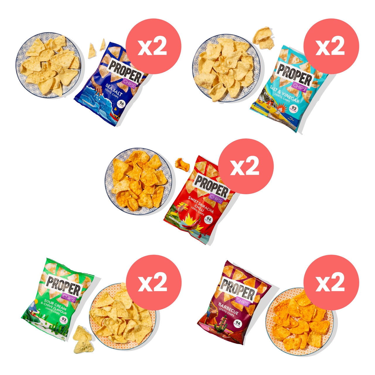 PROPERCHIPS - 10 x 20g