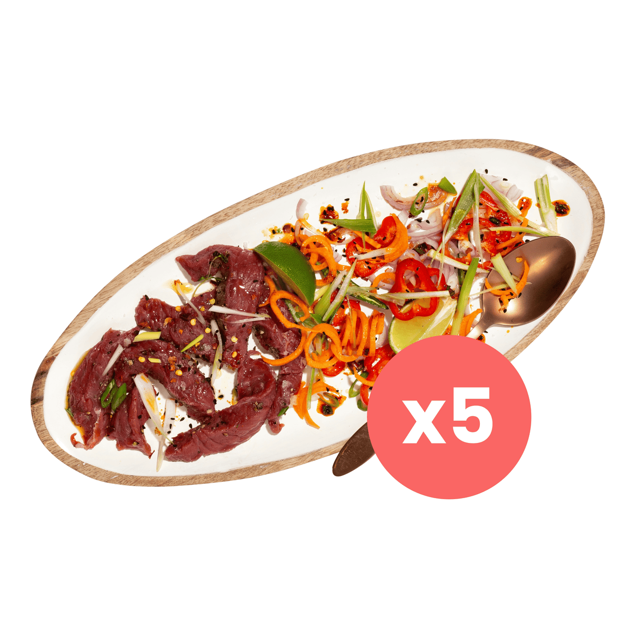 Beef Stir Fry Strips - 5 x 150g