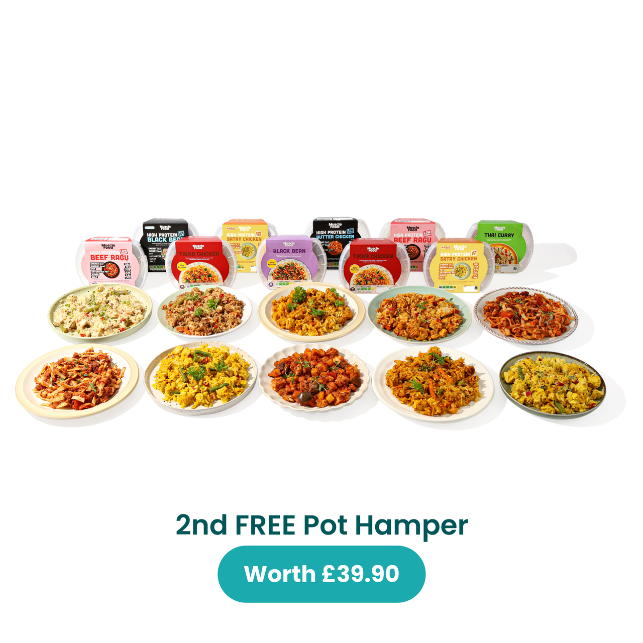 Buy one meat hamper & get 10 healthy ready meals for free