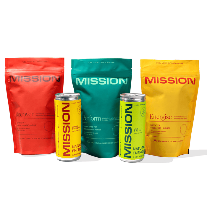 Mission - Tea & Natural Energy Can Bundle