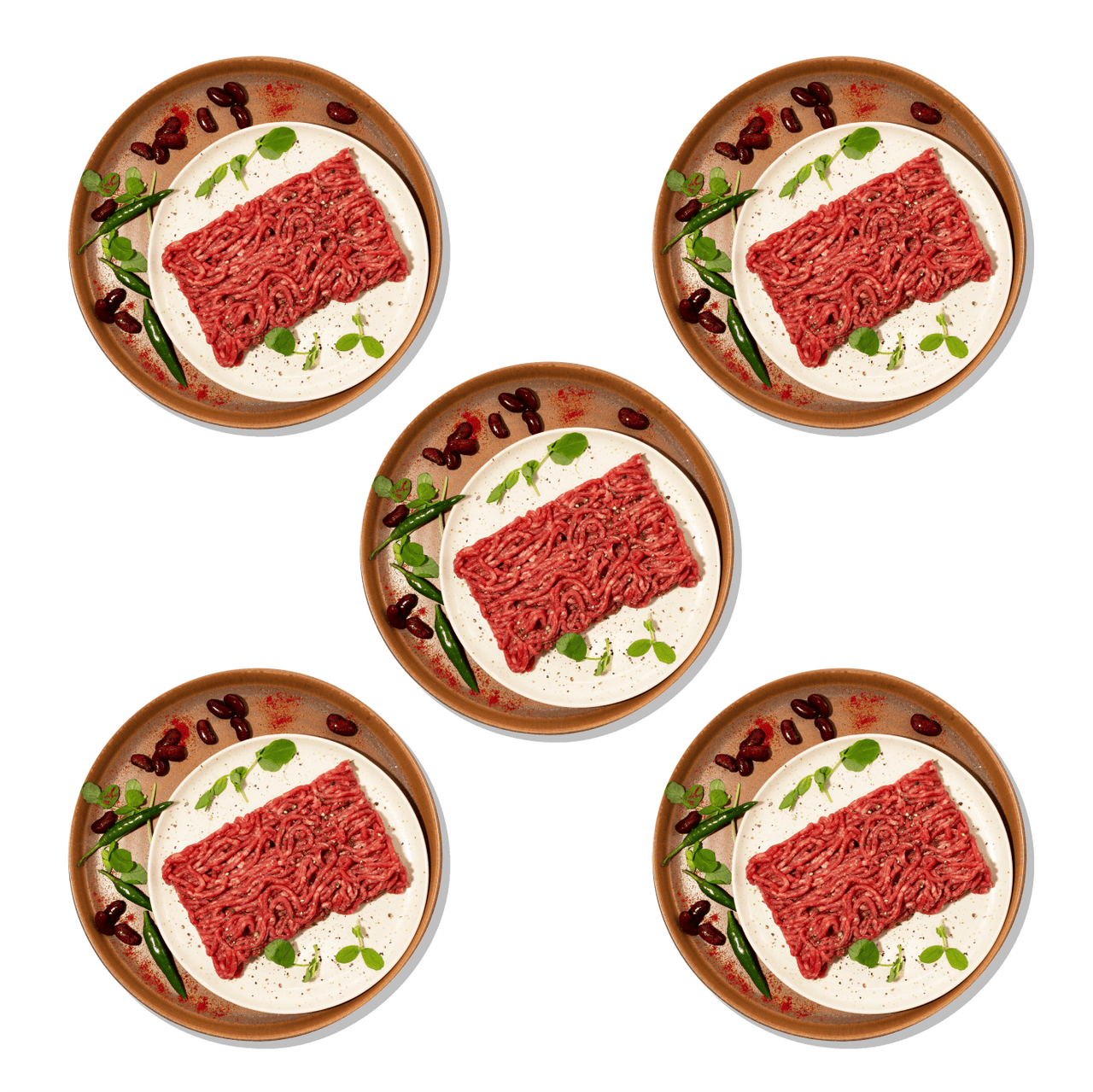 Extra Lean Beef Steak Mince - 5 x 400g