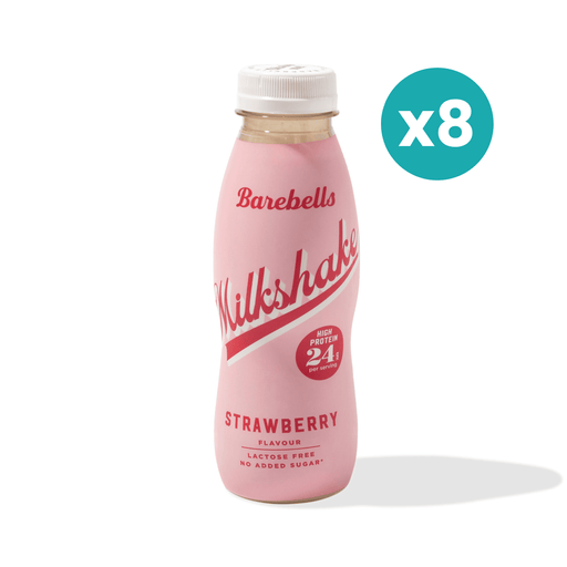 Barebells Milkshake 8 x 330ml - Strawberry